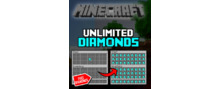 Logo Minecraft Unlimited Diamonds